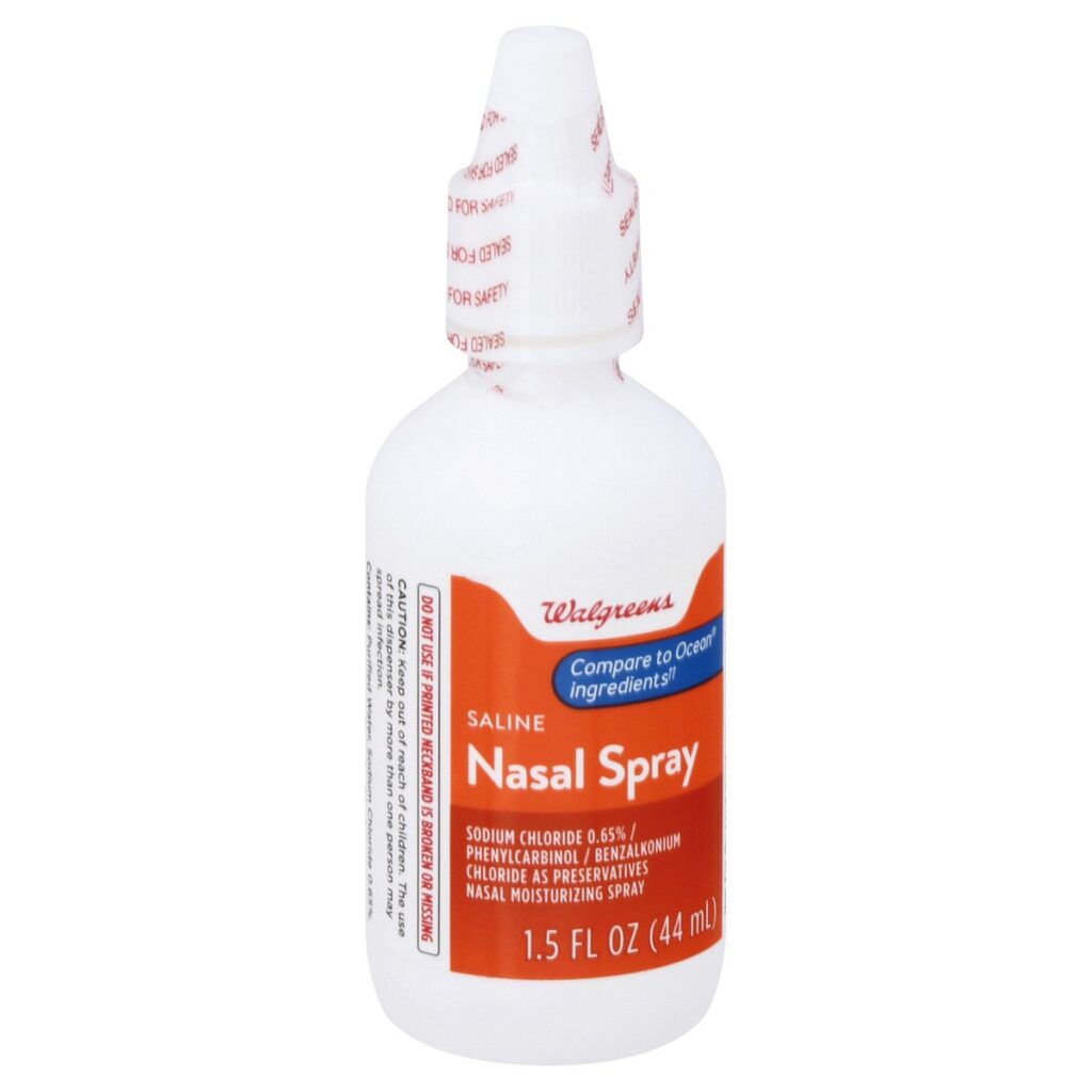 Nasal Decongestant Spray