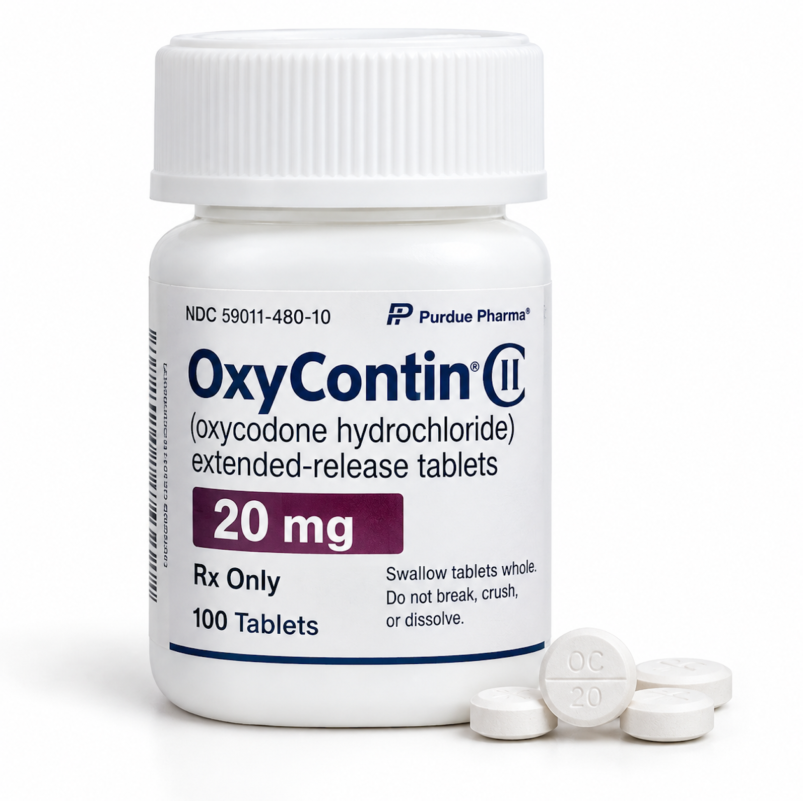 OXYCONTIN Oxycodone Hydrochloride Extended-Release Tablets