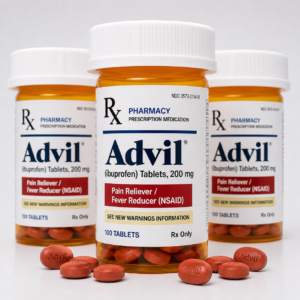 Advil ibuprofen 200 mg pain reliever and fever reducer tablets