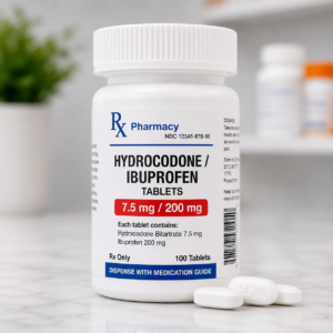 Hydrocodone ibuprofen tablets prescription pain medication
