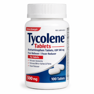 Tycolene 325 mg acetaminophen tablets