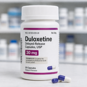 Duloxetine prescription medication delayed-release capsules