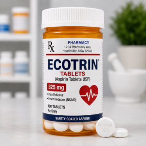 Ecotrin enteric coated aspirin tablets